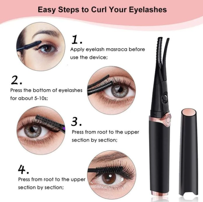 Heated Eyelash Curling Wand